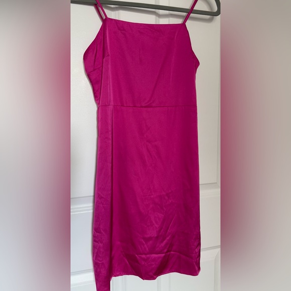 NWT Aqua Fuschia Mini Dress - Picture 1 of 7
